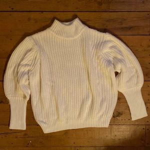 Over sized knit sweater
